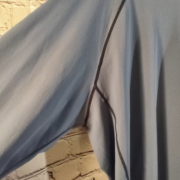 Coolibar XXL Long Sleeve UPF 50 Sun Protectant Blue Shirt Polyester - Picture 6 of 16